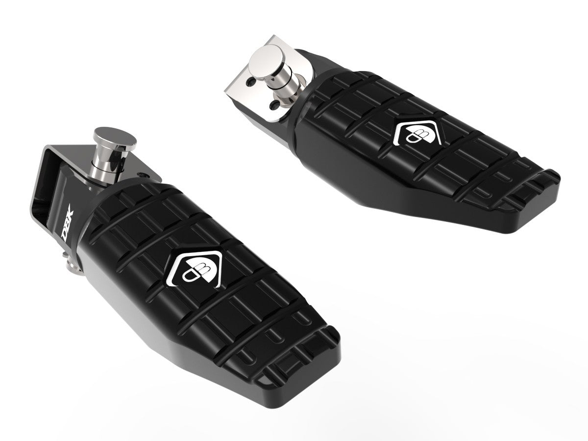 Ducabike DBK KPDM09 BMW R1300GS Sport Passenger Footpegs Kit - BLACK