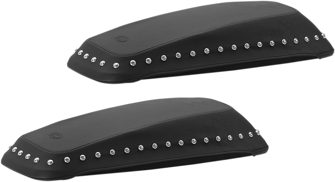 Mustang Saddlebag Lid Covers - Chrome Stud - FL '14-'24