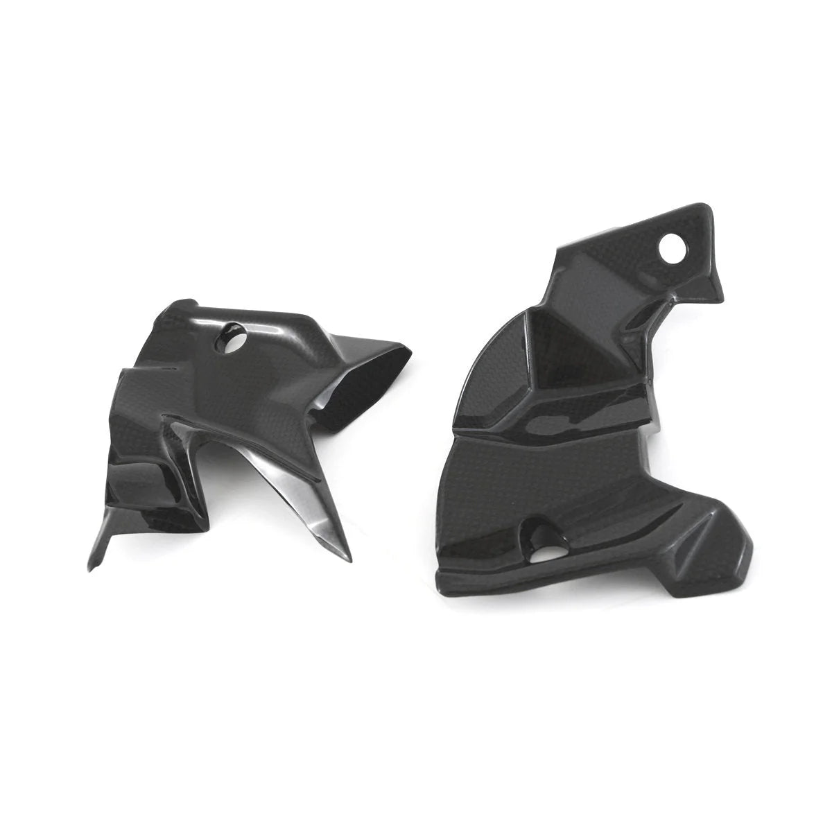 Fullsix Carbon Fiber Electronics Cover Set For Ducati Panigale V4 V4S Tricolore
