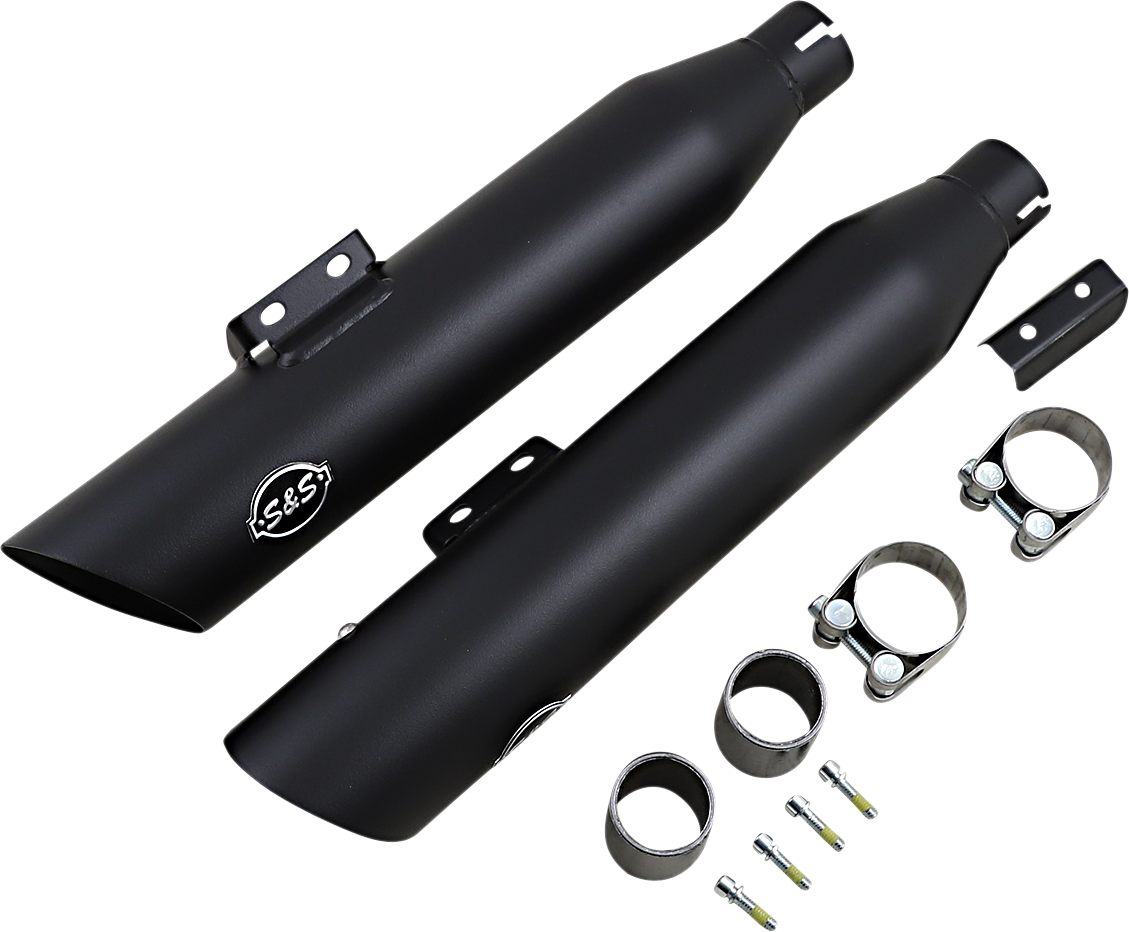 S&S Cycle Slash-Cut Slip-On Mufflers