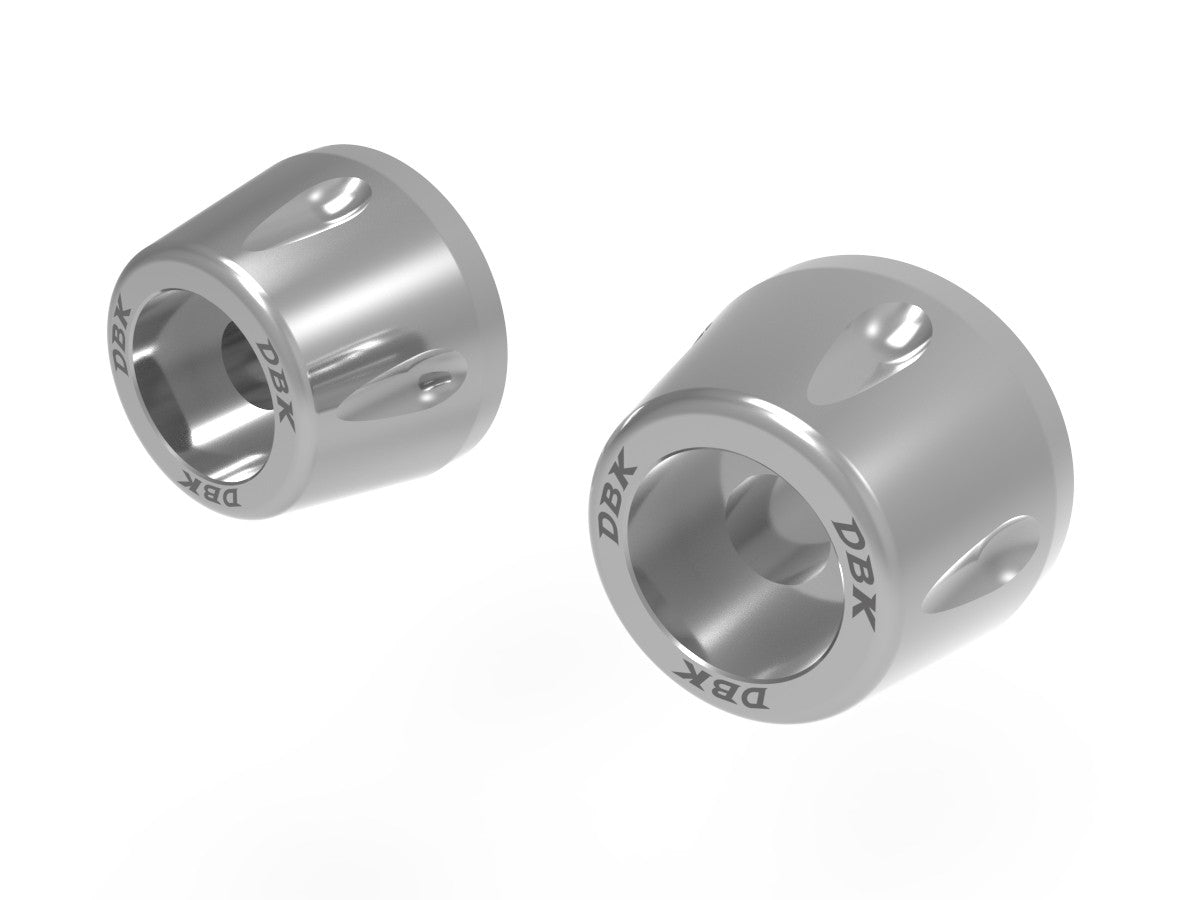 Ducabike DBK CM12 BMW Handlebar Cap Kit - SILVER