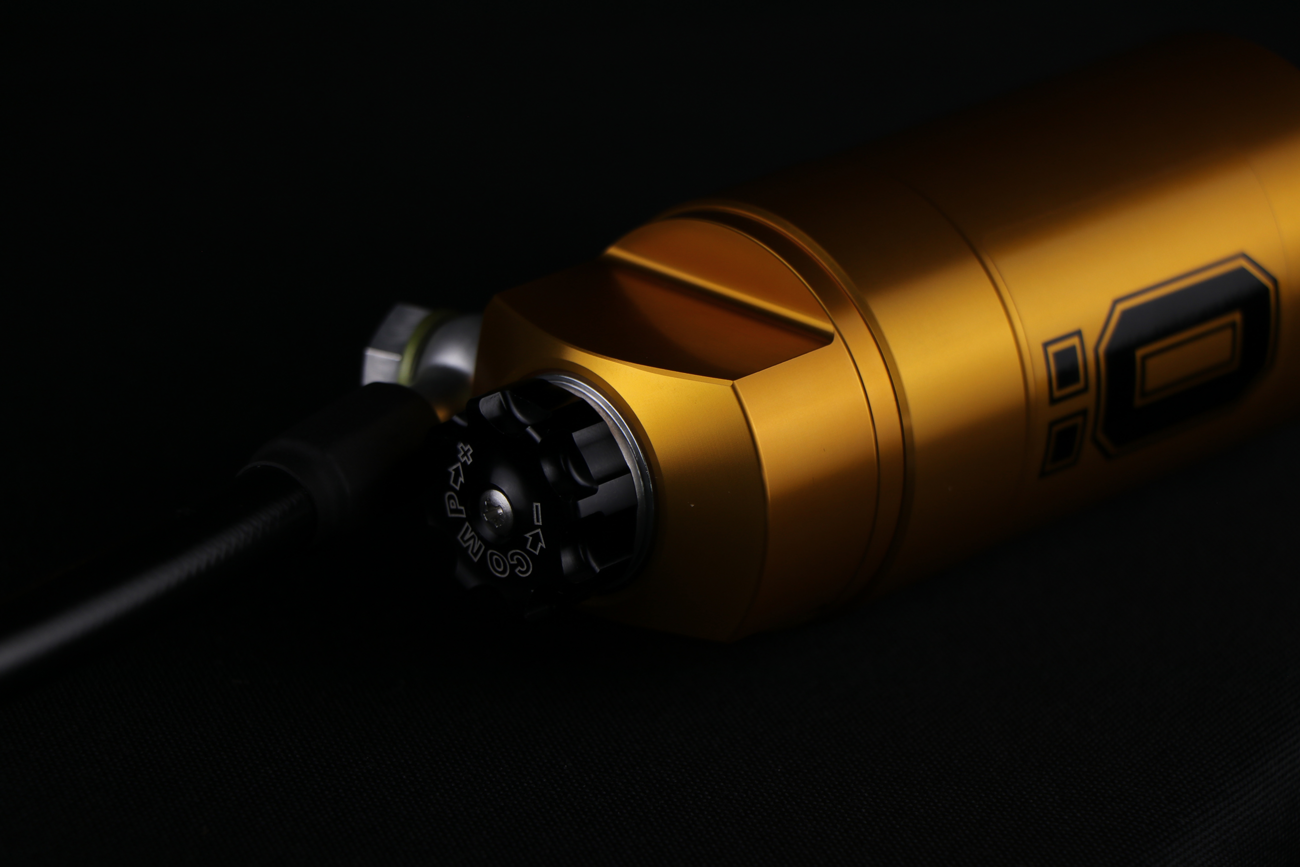 Ohlins Shock Absorber - 13" - Fully Adjustable - STX36 Blackline (HD779)
