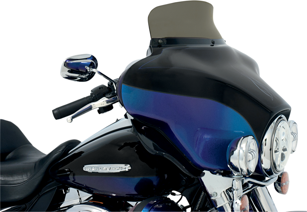 Memphis Shades Spoiler Windshield - 5" - Smoke - FLH