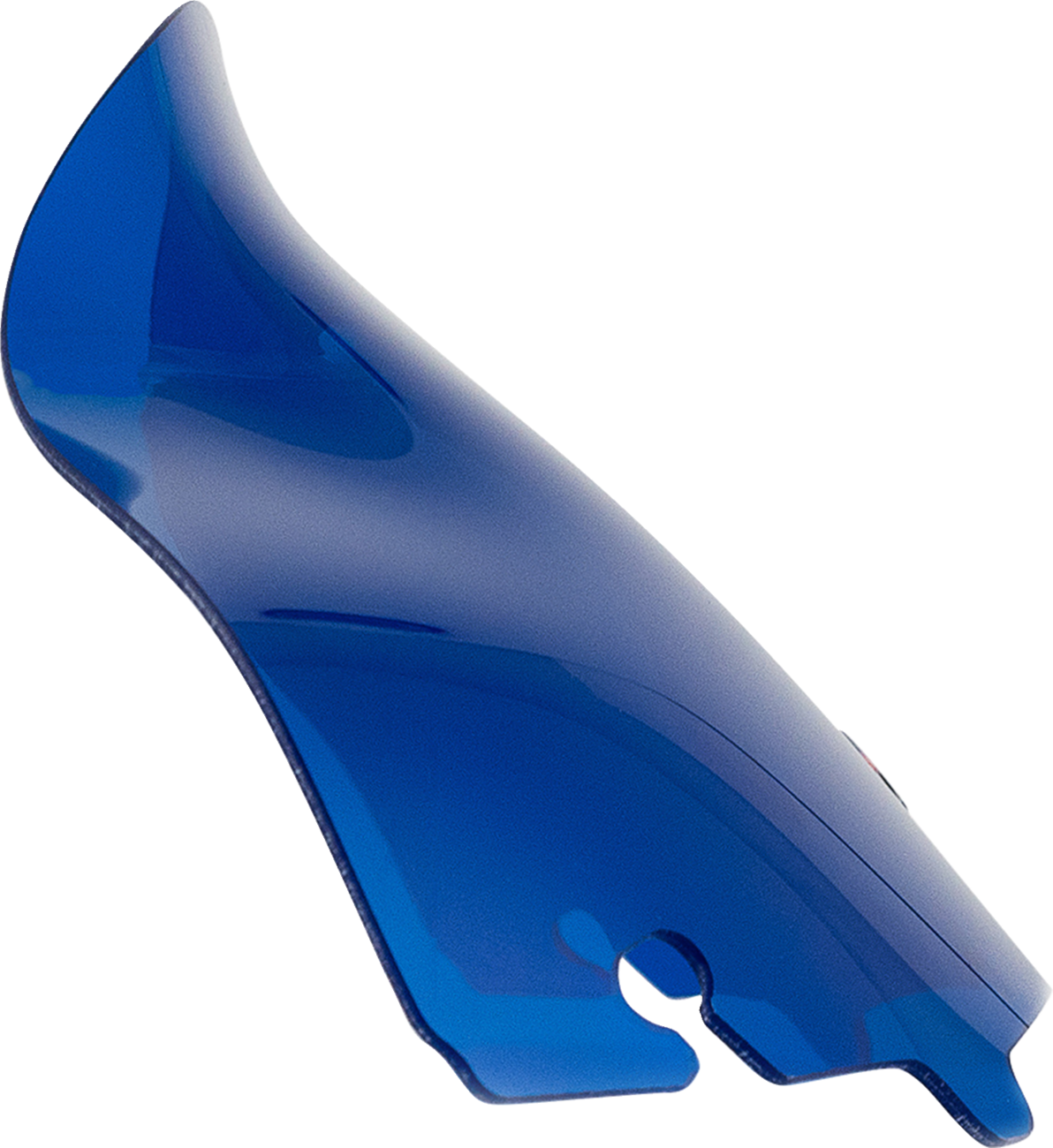 Klock Werks Kolor Flare® Windshield - 6-1/2" - Blue - '14-'25 FLH/FLHT/FLHX