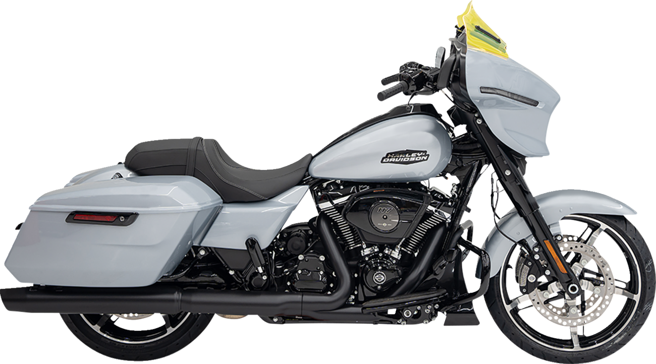 Klock Werks Ice Flare® Windshield - 8" - Yellow Ice - FLHX