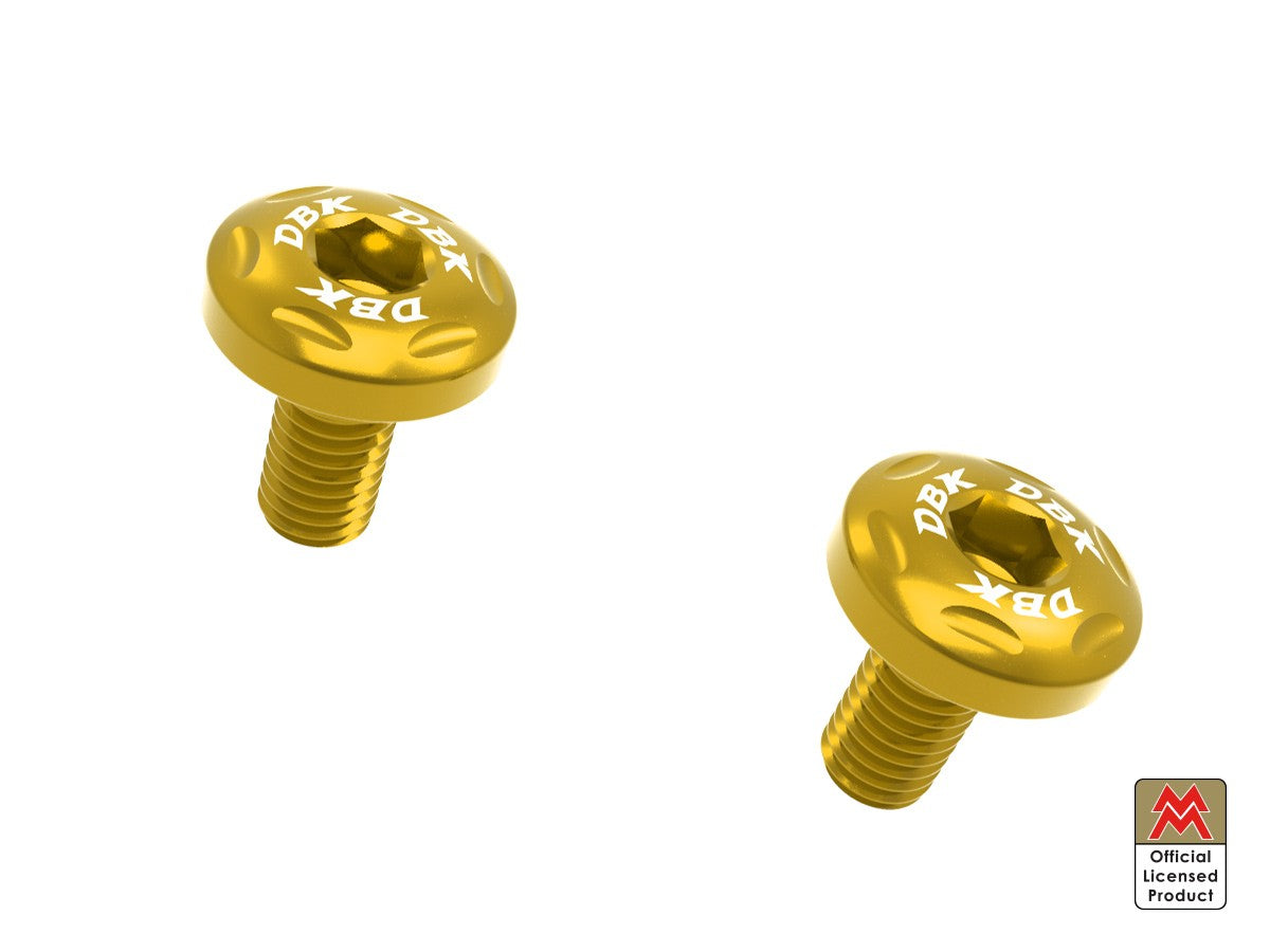 Ducabike DBK KVT53 Rear Fender Screw Kit Moto Morini - GOLD