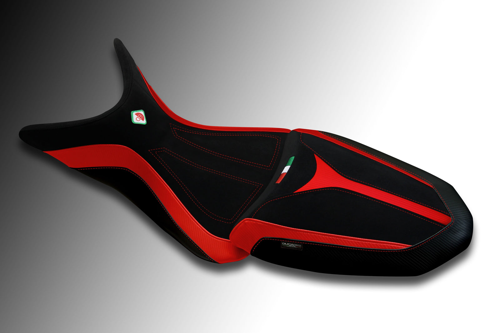 Ducabike DBK Csmtsc13 MTS 1200 My13/14 Comfort Seat Cover - BLACK-RED