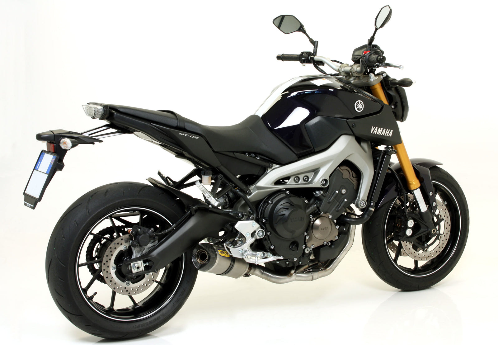 Street Thunder Titanium Slip On With Carbon End Cap