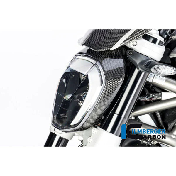Ilmberger Carbon Fiber Headlight Cover For Ducati XDiavel / S