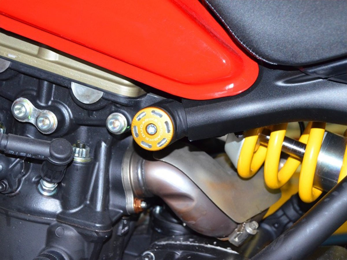 Ducabike DBK TTM1200 Kit Frame Plugs M1200/821 - GOLD