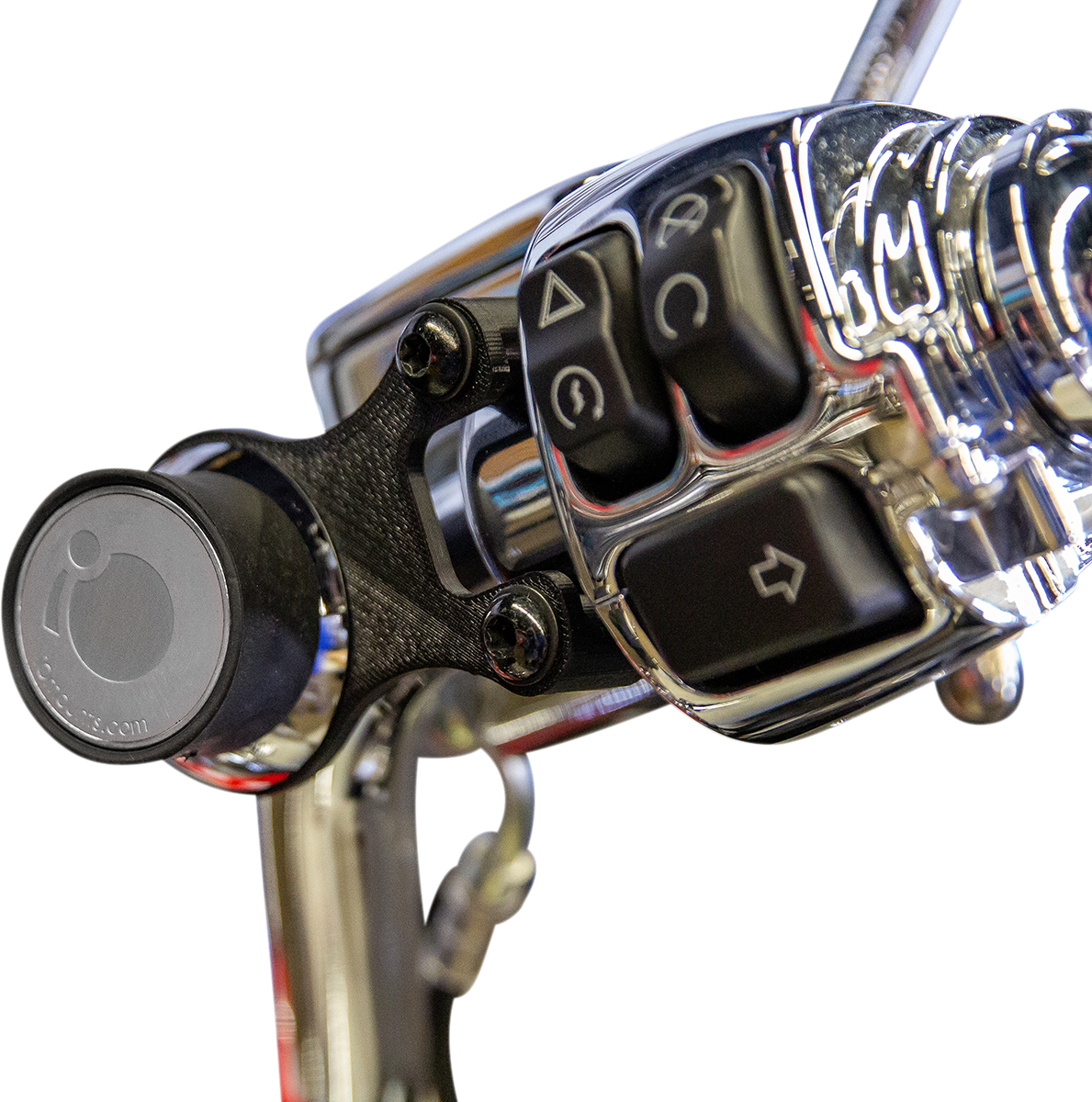 Klock Werks iOmounts™ Device Mount - Handlebar Mount - Black
