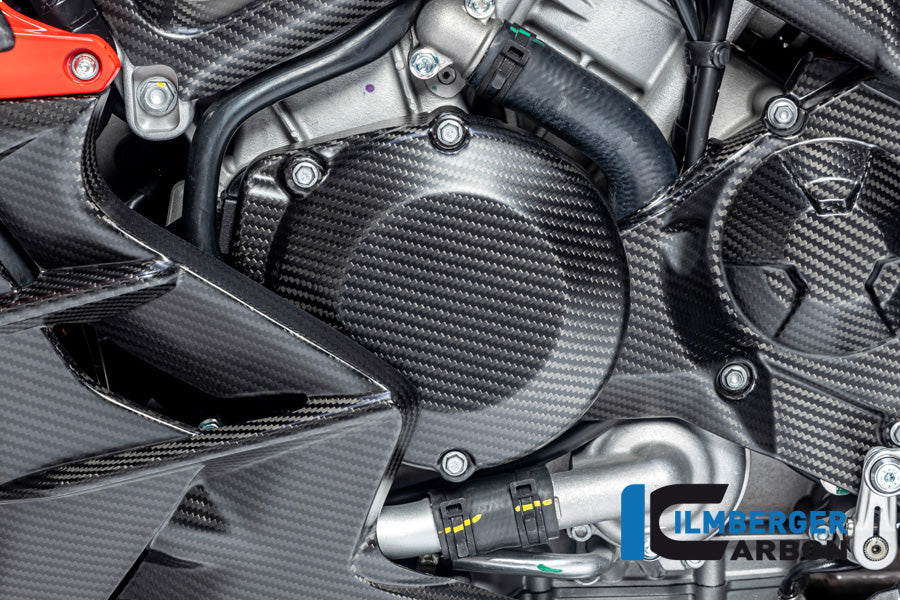 Ilmberger Carbon Alternator Cover Aprilia Tuono / RSV4 From 2021 - Matte