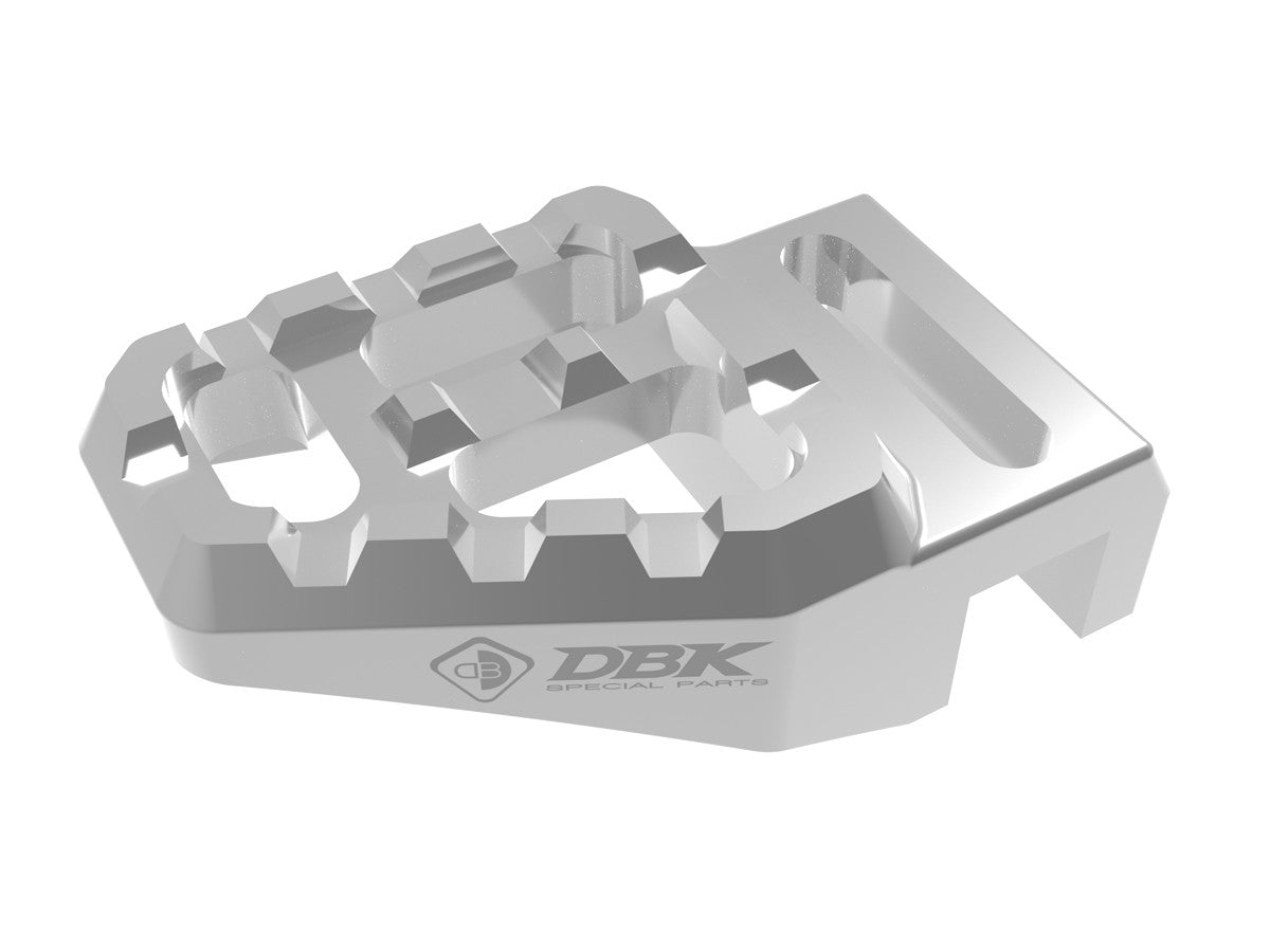Ducabike DBK RPPIS03 HM 698 Mono Adjustable Rear Brake Pedal Extension - SILVER
