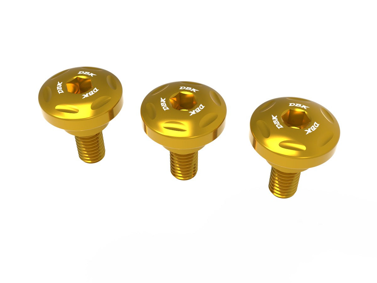 Ducabike DBK KVT98 Panigale V4 MY 2025 Rear Hugger Screws Kit - Gold