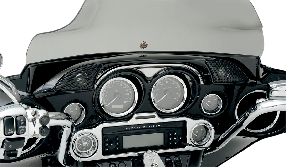Hogtunes Dash Trim/Tweeter Pod - Harley Davidson