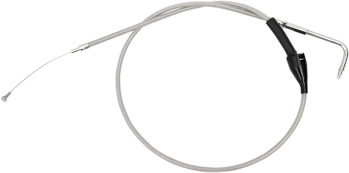 Motion Pro Armor Coat Stainless Steel Idle Cable - 32-1/2"
