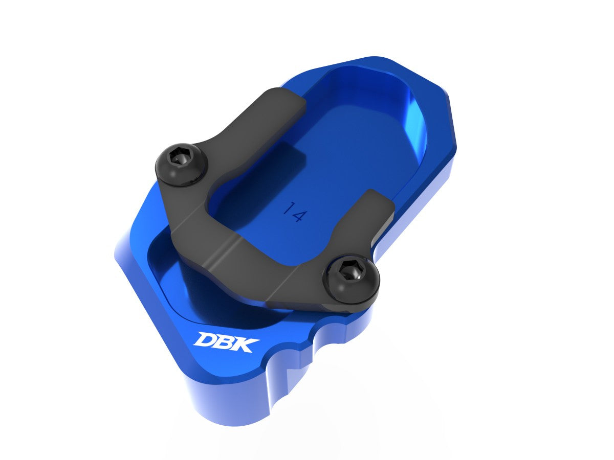 Ducabike DBK Raised Side Stand Foot +18mm BMW R1300GS - BLUE