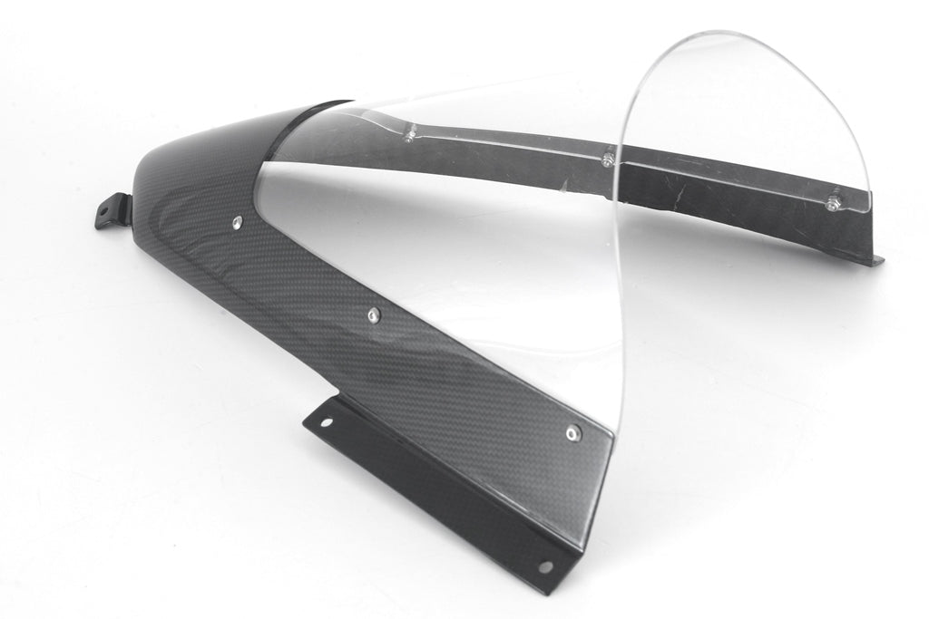 Fullsix Carbon CARBON WINDSCREEN - CLEAR + 30mm
