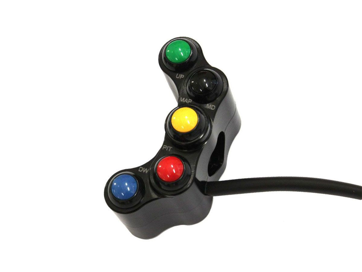 WRS 5 Button Left Racing Switch Aprilia RSV4 RF 2017-2019