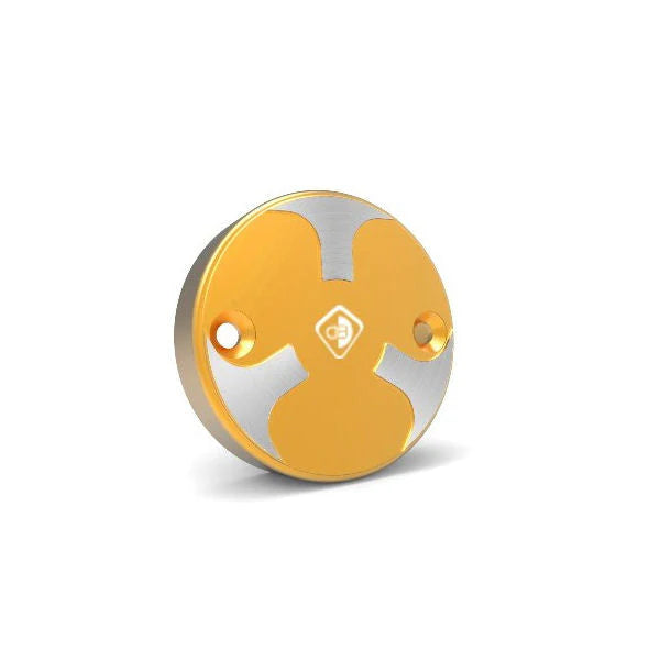 Ducabike DBK Rear Brake Fluid Reservoir Cap Set For Ducati XDiavel - Gold