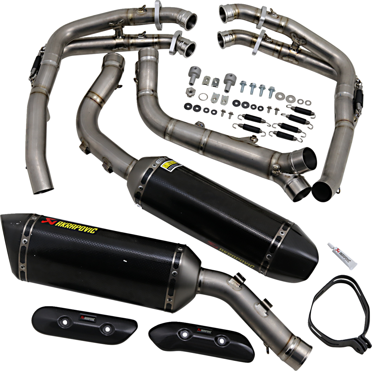 Akrapovic Evolution Exhaust - Carbon Fiber - YZF-R1