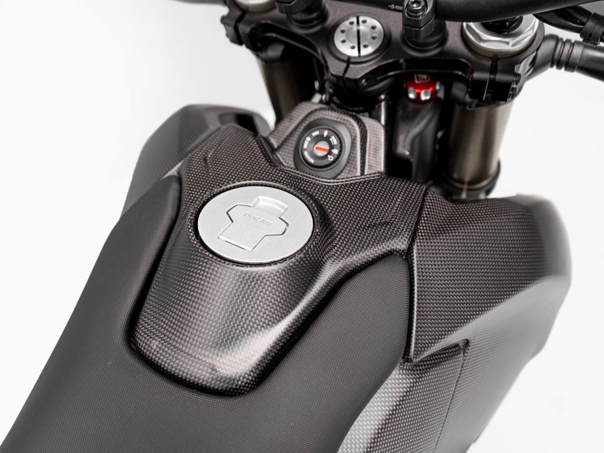 Ducabike DBK CRB152O HM 698 Mono Matt Carbon Fuel Tank Cover