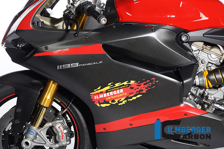 Ilmberger Carbon Fairing Side Panel Left Street Carbon