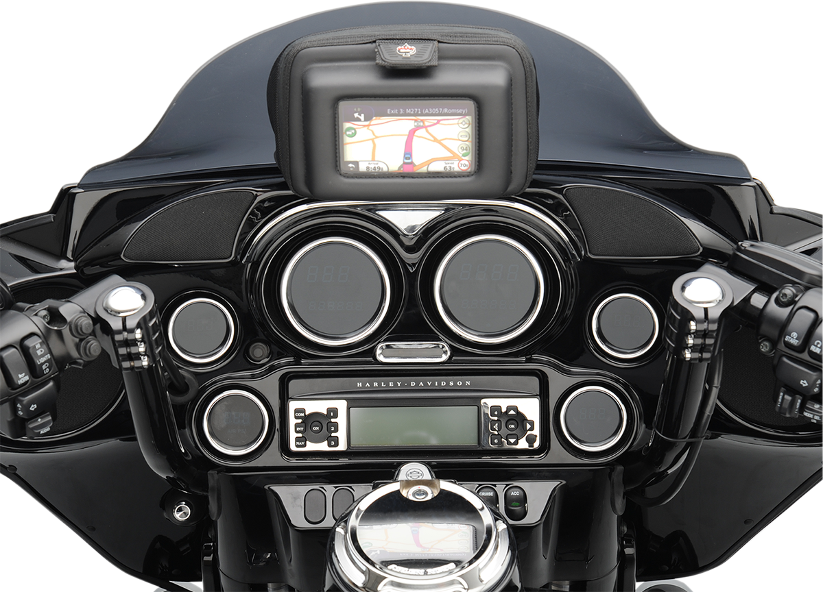 Hogtunes Dash Trim/Tweeter Pod - Harley Davidson