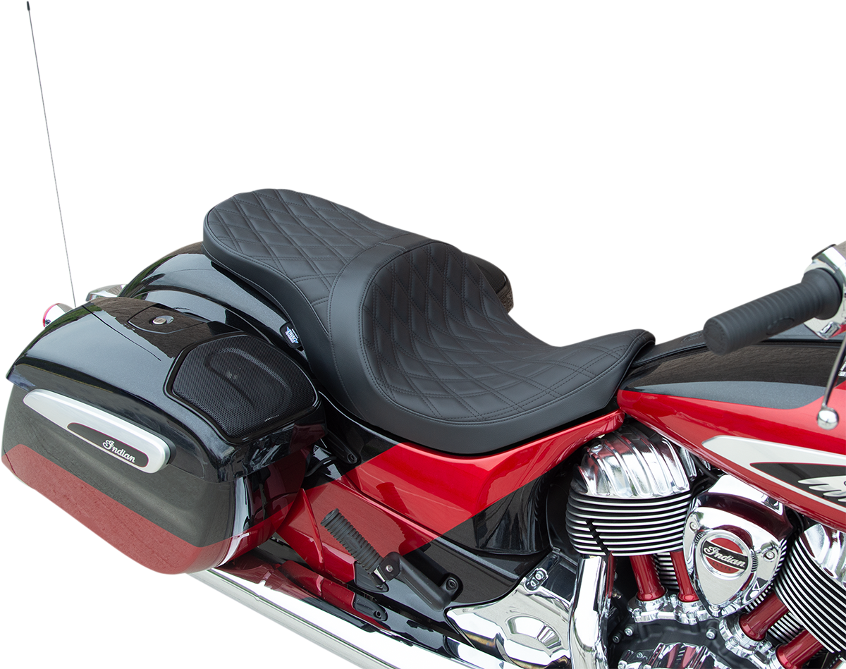 Drag Specialties Seats Forward Positioned Low Profile Touring Seat