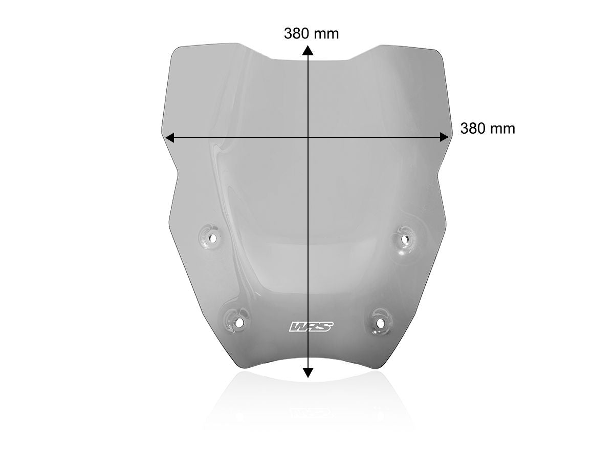 WRS Touring Windscreen With Radar BMW R 1300 GS 2023-2026