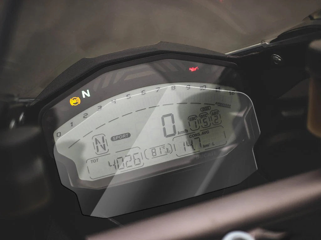 Shieldotron Ducati Panigale 899 / 959 / 1199 / 1299 Instrument Cluster Screen Protector