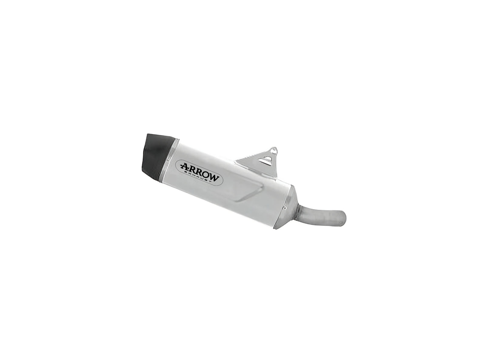 Arrow 72664AK Indy Race Evo Aluminium Slip On With Carbon End Cap