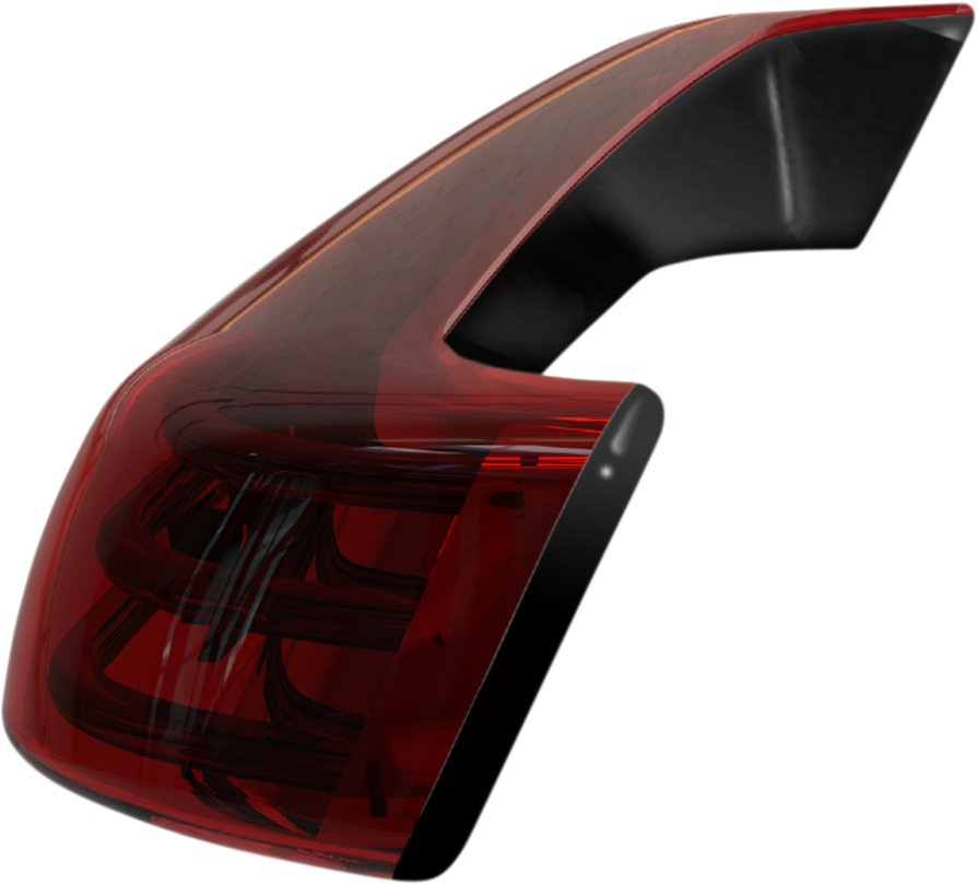 Custom Dynamics Saddlebag Lights - BCM - Black/Red