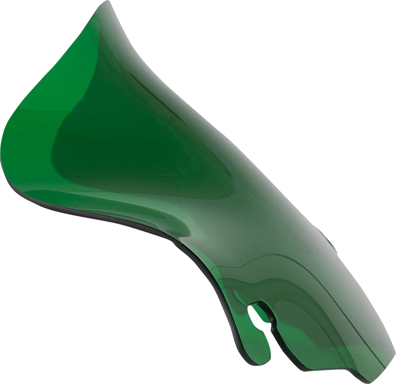 Klock Werks Kolor Flare® Windshield - 6-1/2" - Green - '96-'13 FLHT/FLHX