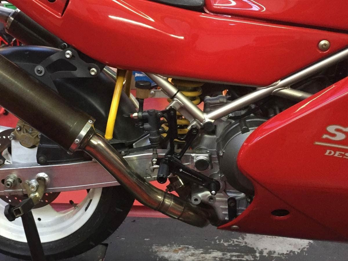 Ducabike DBK PRVM01 Pilot Adjustable Rearsets