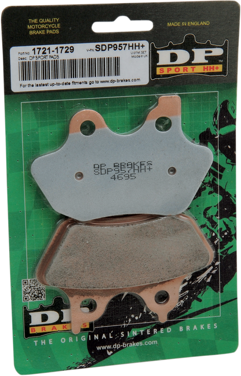 DP Brakes Sintered Metal Brake Pads - Harley-Davidson