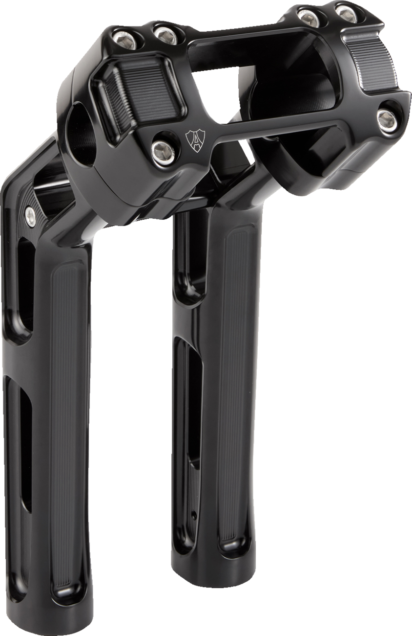 Arlen NESS Wayback Risers - 10" - Softail - Black