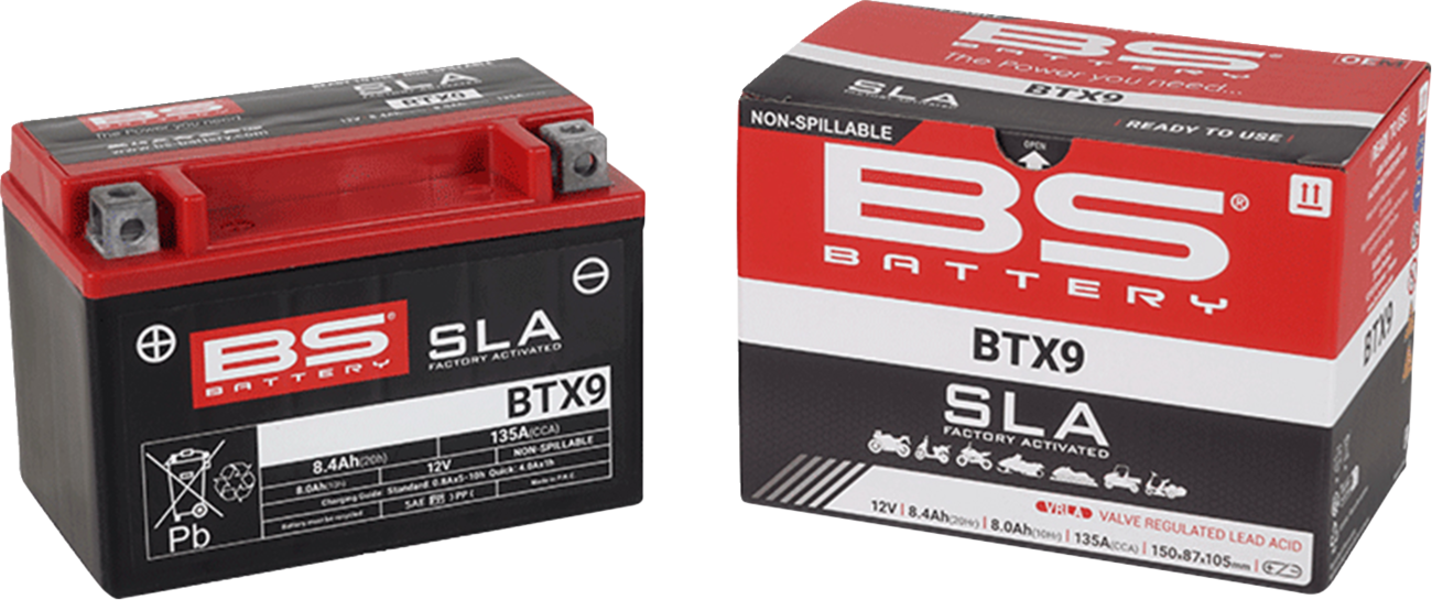 BS Battery Battery - BTX9 (YTX)