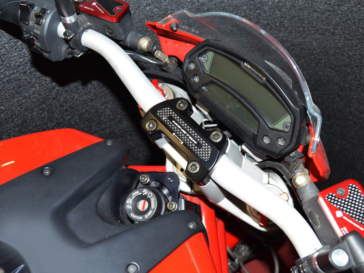 Ducabike DBK BM06 Handlebar Clamp M696 - BLACK