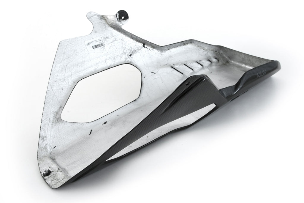 Fullsix Carbon BELLY PAN RACE - Aftermarket Exhaust Without CAT