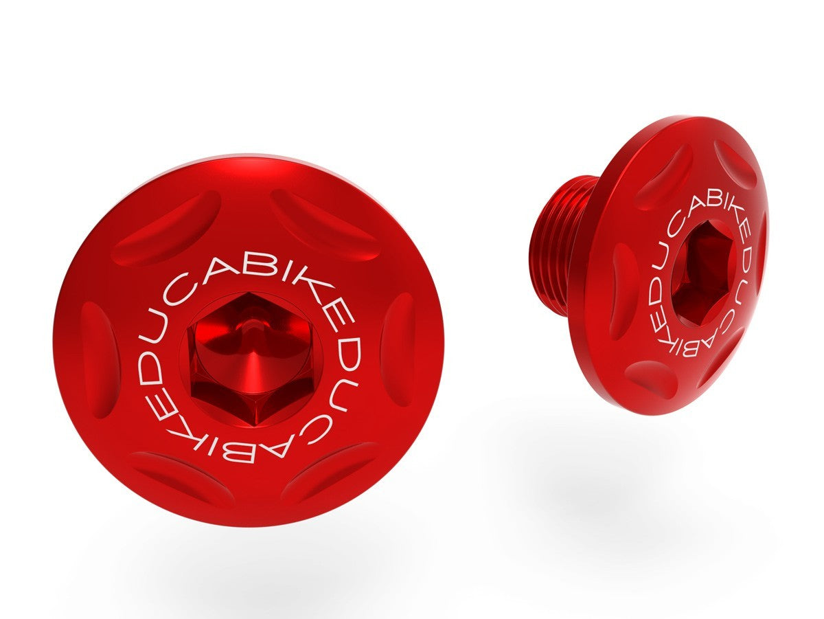 Ducabike DBK TTF07 MTSV4 KIT CENTRAL FRAME CAPS (Swing Arm) - RED