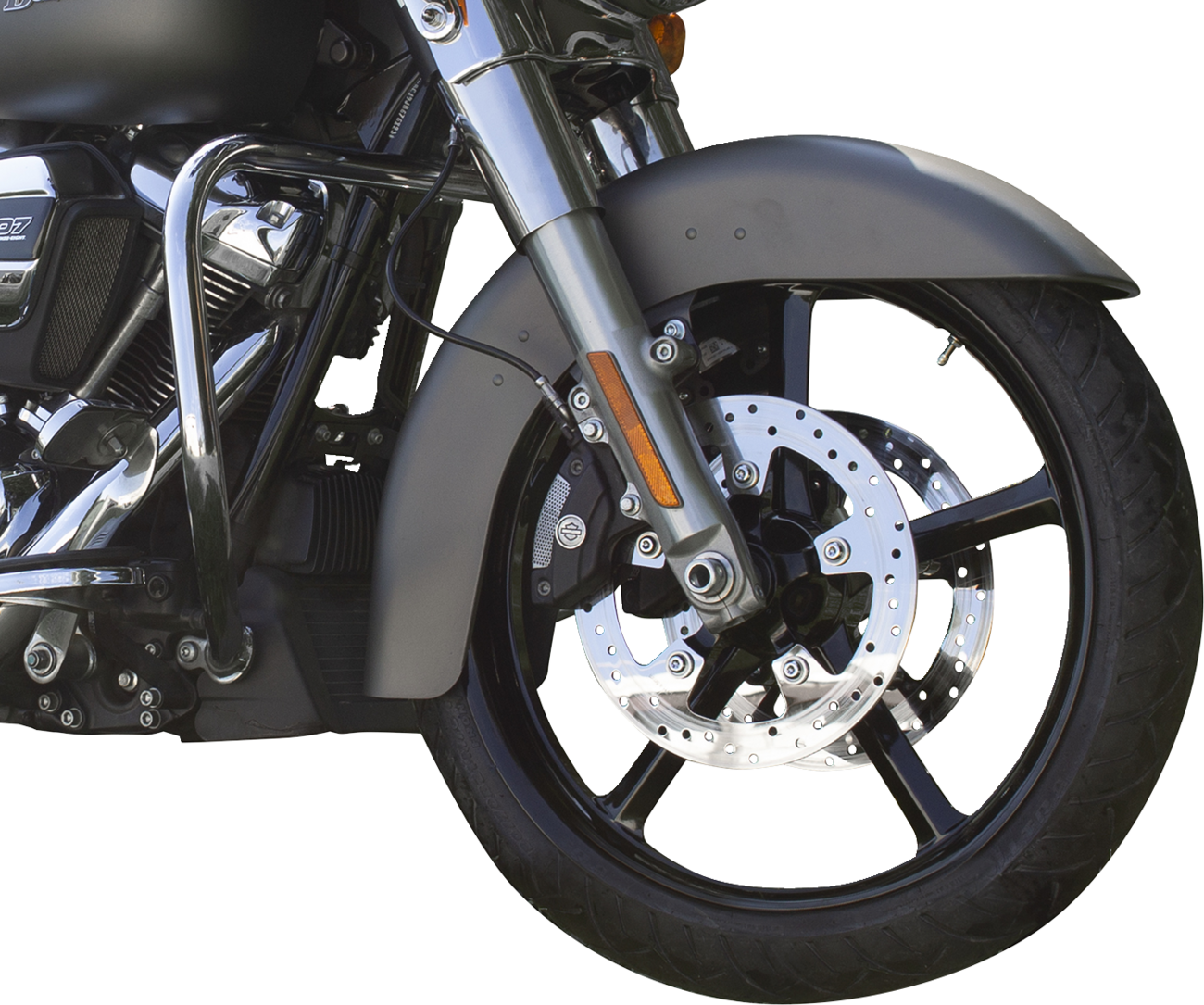 Coastal Moto Wheel - Rockstar - Front - Dual Disc/Without ABS - Black - 21x3.25 - FL
