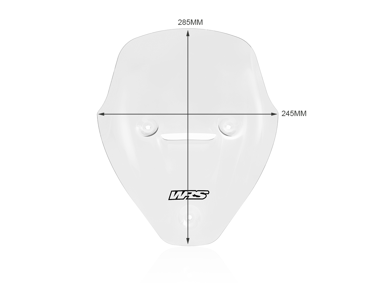 WRS Sport Windscreen Ducati Diavel V4 / RS 2023-2026