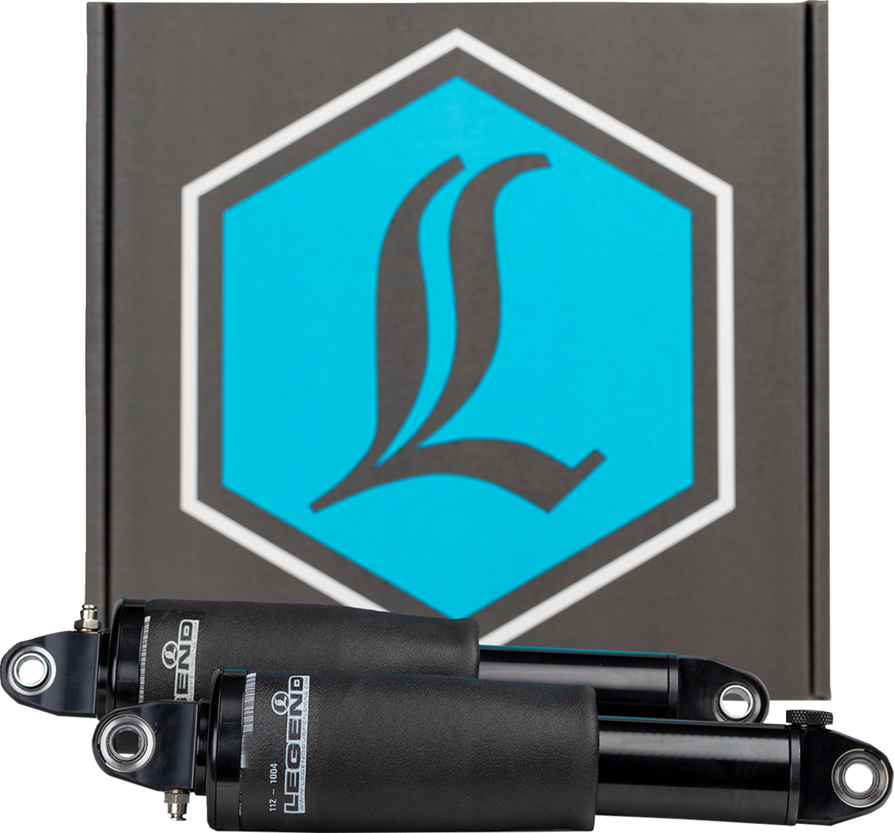 Legend Suspension AIR-A V-Rod Adjustable AIR Suspension - Black - V-Rod