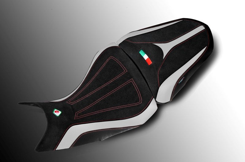 Ducabike DBK CSMTSC15 MTS 1200 My15 Comfort Seat Cover - BLACK-WHITE