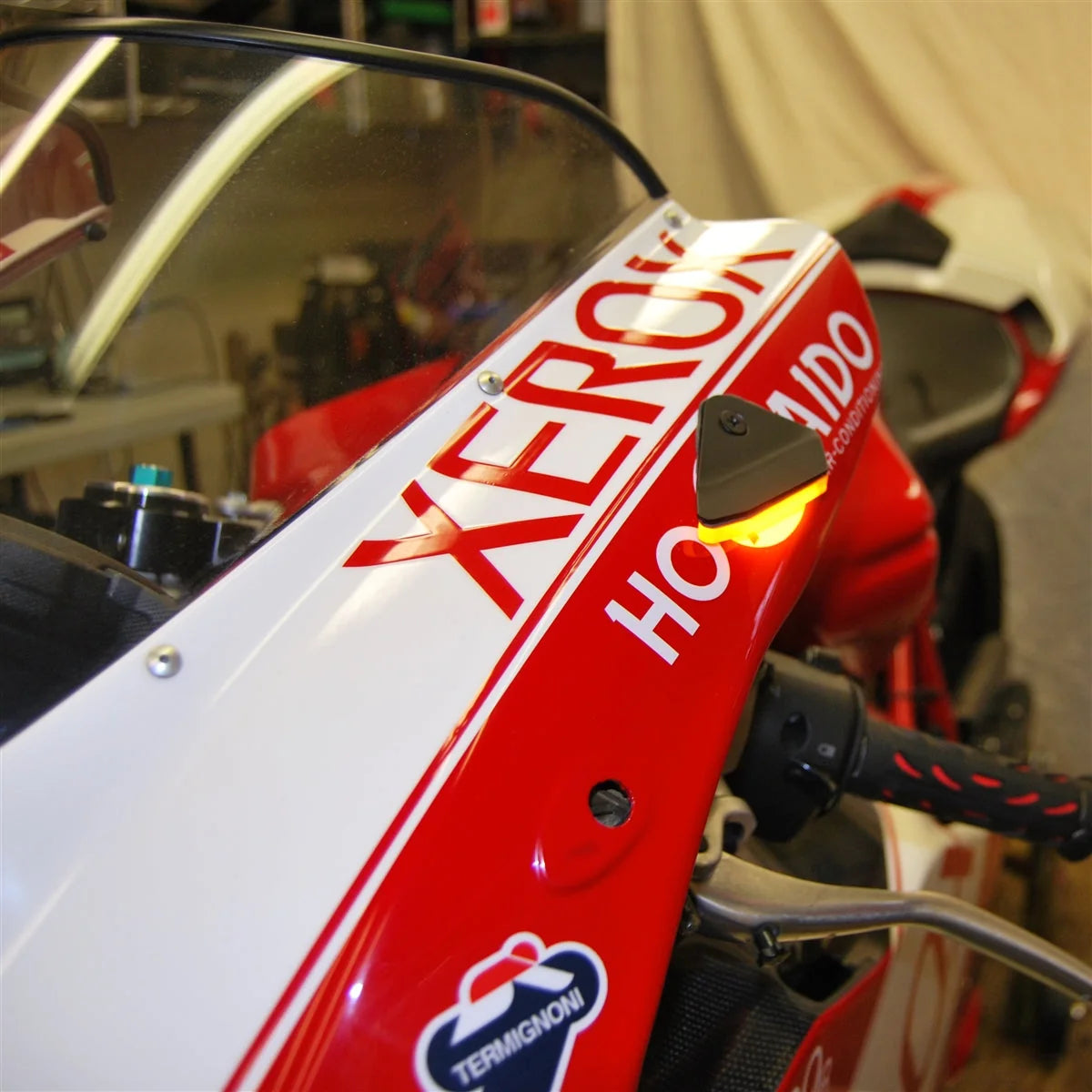 NRC Ducati 749 Mirror Block Off Turn Signals (2003 - 2006)