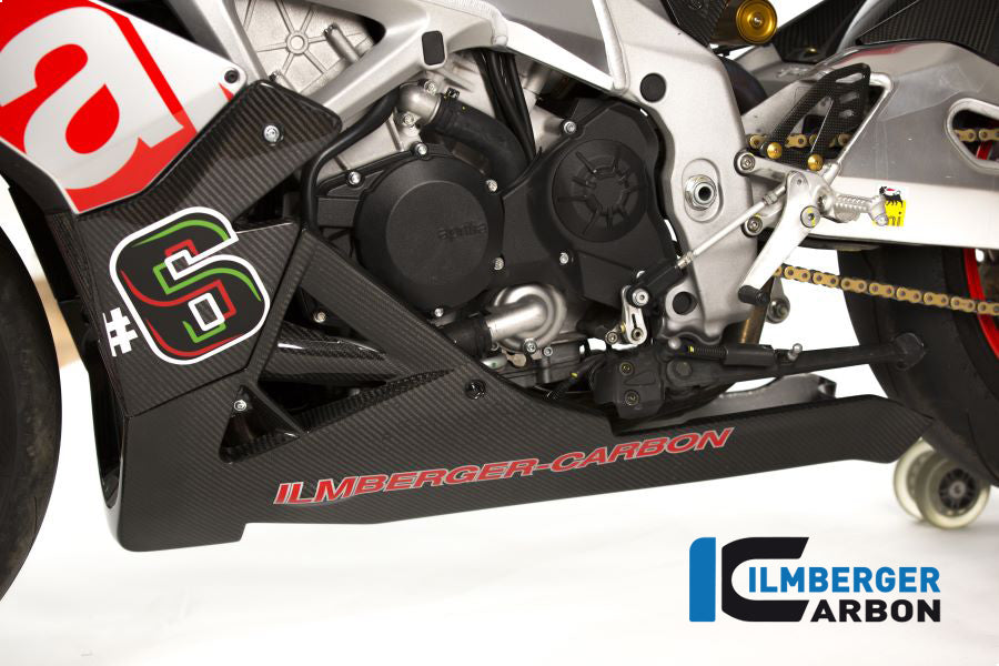 Ilmberger Carbon Belly Pan 3-Piece Aprilia Tuono V4 Up To 2016