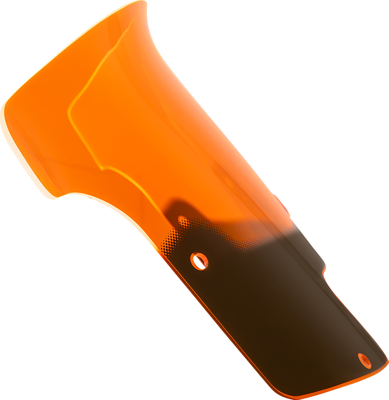 Klock Werks Windshield - 9" - Orange Ice - Chieftain PowerPlus/Roadmaster PowerPlus