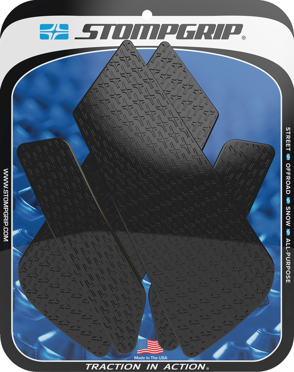 StompGrip Tank Grips - Icon - Black - BMW - F/M/S '20-'24