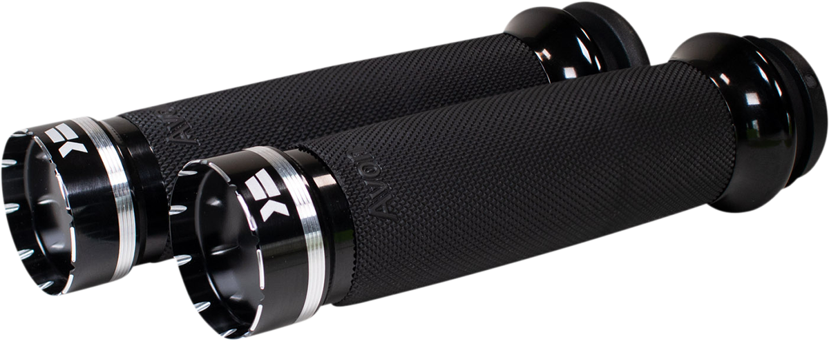 Khrome Werks Tracer Grips - Custom Contour - TBW - Black